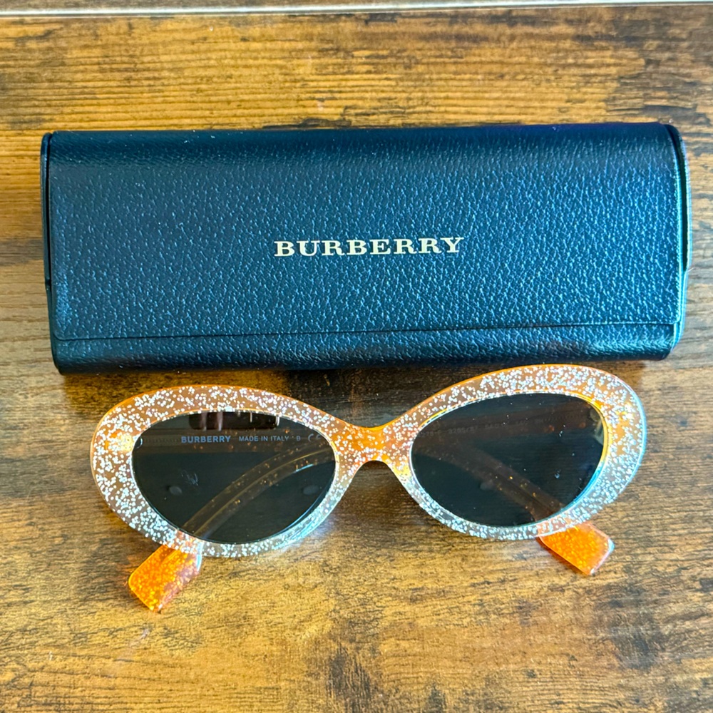 burberry glitter sunglasses